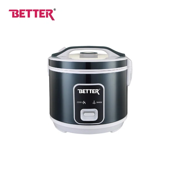 Better Boss Electric Jar 2.2 Ltr Rice Cooker, ABS body Material, Steam Vent, Detachable Power Cord &Parts
