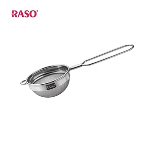 Raso SS Tea Strainer Double Jali Normal, High Grade Steel, Elegant Mirror Finish, Corrosion Resistant