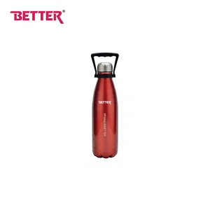 Better Cabana Cola Water Bottle with Vacuum Insulated Flask, 2200ML