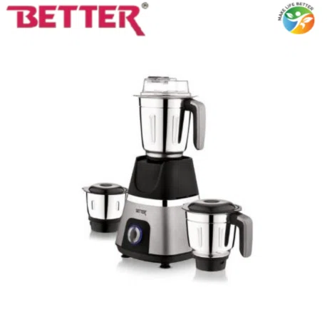 Better Turbo Mixer Grinder, 650 Watts, Heavy-duty Copper Motor, Military-grade Stainless Steel