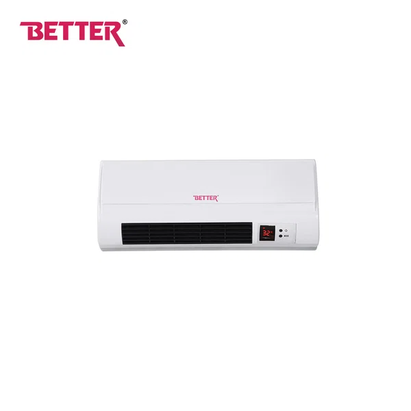 Better Sahara PTC Wall Heater - Cool, Warm & Hot Settings for Comfort All Year, Remote Control, Timer