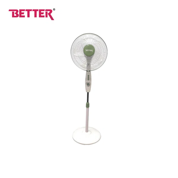 Better Air Toofani Stand Fan, Powerful Cooling, Quiet Operation, 3-Speed Settings, Adjustable Height