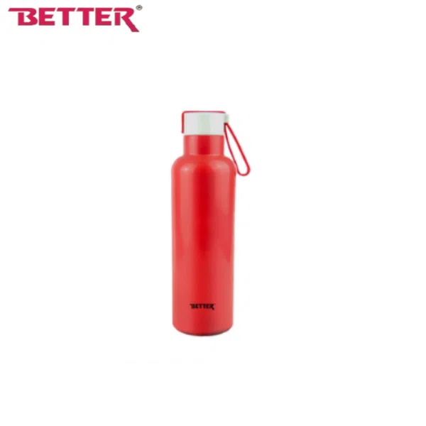 Better Relax Water Bottle 750ml, Double-Wall Vacuum Insulation, Quality 304 Stainless Steel