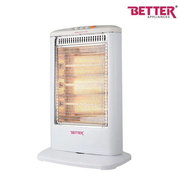 Better Bull Pro Heater - 3 Power Setting with Handle, 3 halogen elements, 1200 W, High-temperature-resistant