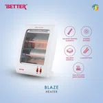 Better Blaze Halogen Heater with 2 Adjustable Rods and Auto Cut-Off Safety image 2