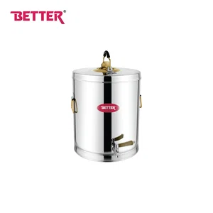 Better Tea Container 20LTR, Food Grade Stainless Steel, Airtight Seal to Preserve Freshness