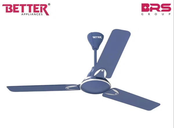 Better Platinum Ceiling Fan 70 W, 48" Ceiling Fan, High Speed 370 RPM, 100% pure copper motor, Energy Saver