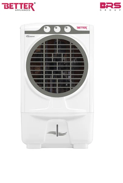 Better Quantum Air Cooler, 54 L Capacity, High Efficiency Honeycomb cooling pads, Thermal overload protection