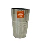 Vitasteel Thumbs Up Deep Line Glass 7", High Grade Steel, Elegant Mirror Finish, Corrosion Resistant image 3