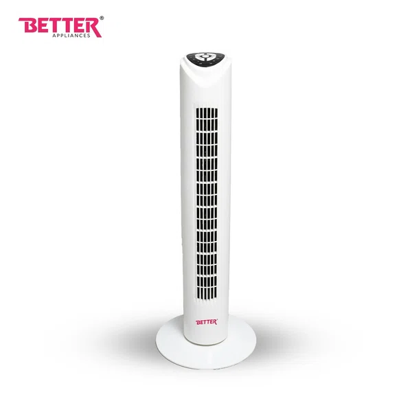 Better Classico Tower Fan, European Elegant design, High-speed durable motor, Quiet and efficient