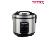 Better Bosteelon Rice Cooker 2.8 ltr, Stainless steel Inner Pot, Cool-touch handle, Copper cord with VDE plug image 4