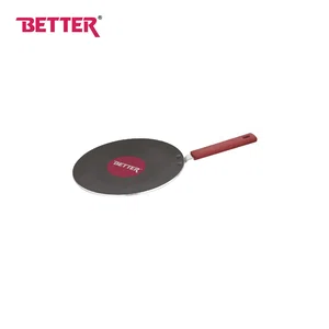 Better Roti Tawa Non-Stick Coating, 28 Cm (Induction And Gas Stove Compatible), With Bakelite Handle