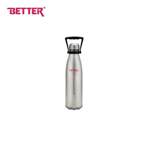 Better Cola Cabana Water Bottle Vacuum Insulated Flask Water bottle, 500ML, Metallic Silver