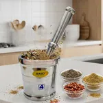 Raso Khal Batta, Premium Quality Stainless Steel, Elegant Silver Finish, Rust Resistant Easy To Clean image 3