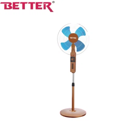 Better Air Stylo Stand Fan (Pedestal Fan) 60W, 4 Metal Blades, 18" Stand Fan, 100% Copper Motor