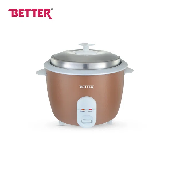 Better Queen Regular Rice Cooker, 1.5 Ltr Capacity, Heat Proof Handle, Energy Saver, Automatic Control