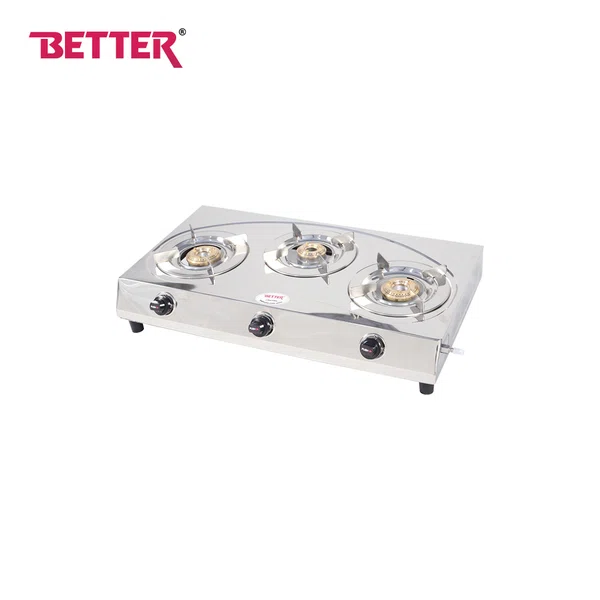 Better T-rex LPG Gas Stove Three Brass Burner