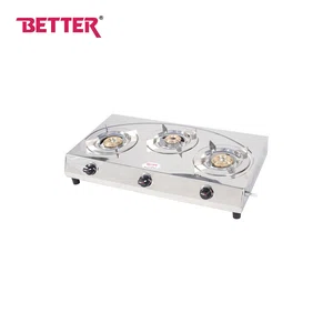 Better T-rex LPG Gas Stove Three Brass Burner