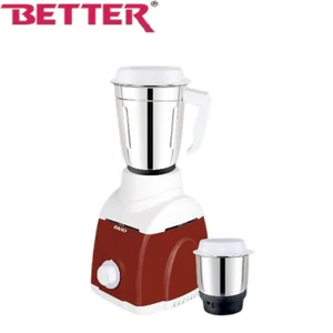 Raso Alpine 2 Mixer Grinder by Better, 2 SS Jars Liquidizing Jar, 3 Speed Controls