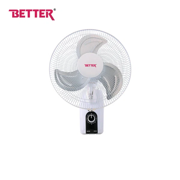Better Air Mystic Wall Fan 90W, 3 Metal Blades, 3 Speed Setting, 100% Copper Motor, High Speed