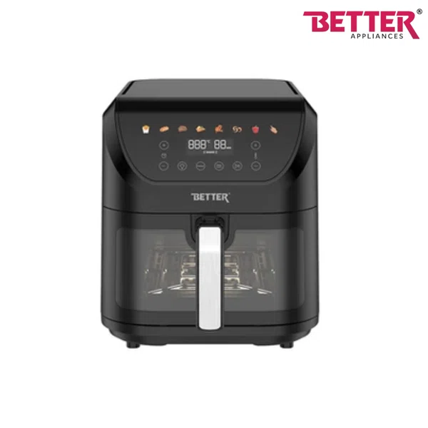 Better Opal Air Fryer 1700W, Capacity8ltr, Touch Control, Multiple Cooking Function, Timer Equipped - Available at AfnoBazar Nepal