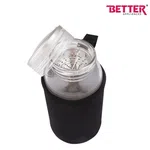 Better Borosilicate Bottle 530ml, Double-Wall Vacuum Insulation, High-grade borosilicate glass - Available at AfnoBazar Nepal