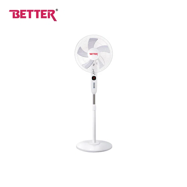 Better Air Nyra Stand Fan with Remote Control (Pedestal Fan) 90W PP Plastic Blade - Available at AfnoBazar Nepal