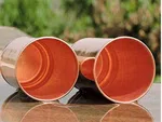 Better Rudra Copper Glass Set 260 ML, Engraved Design, Natural Health Benefits of Copper - Available at AfnoBazar Nepal