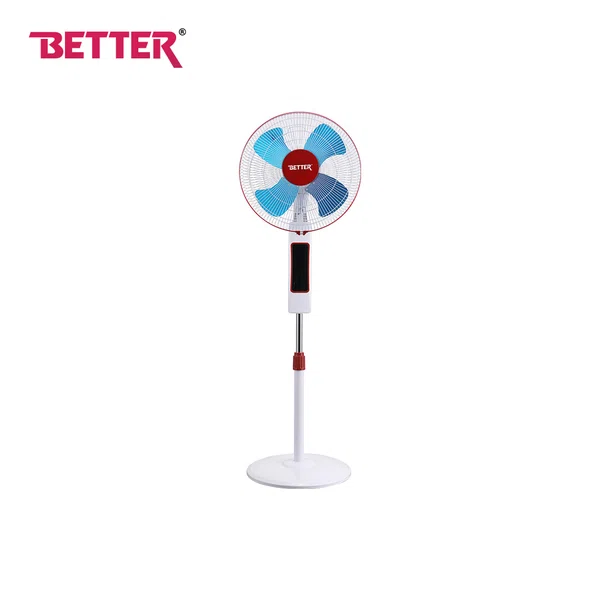 Better Air Commando+ Stand Fan with remote (pedestal fan) 90W Metal Blade - Available at AfnoBazar Nepal