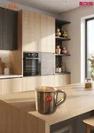 Surbhi Box Handle Mug 7", High Grade Steel, Elegant Mirror Finish, Corrosion Resistant, Dishwasher Safe image 2