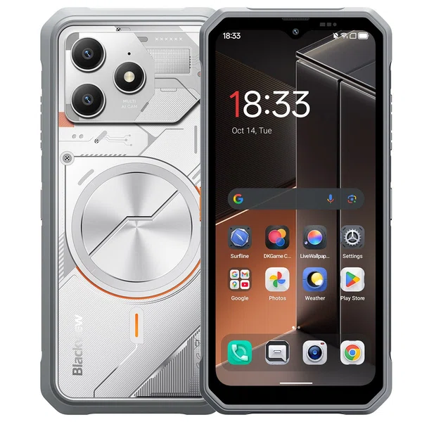 Blackview Fort 100 Slim Rugged Smartphone (6GB RAM, 128GB Storage, IP68/IP69K) - Available at AfnoBazar Nepal
