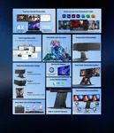 Blackview Table 16 Triple 15.3-inch FHD+ Portable Monitor with Stand - Available at AfnoBazar Nepal