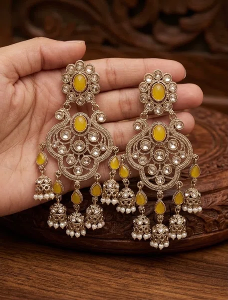 Statement Earrings - Available at AfnoBazar Nepal