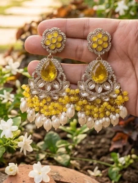 Statement Earrings - Available at AfnoBazar Nepal