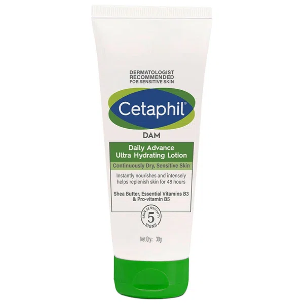 Cetaphil DAM Daily Advance Ultra Hydrating Lotion 30g - Available at AfnoBazar Nepal