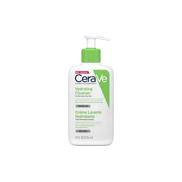 CeraVe Hydrating Facial Cleanser 236ml - Available at AfnoBazar Nepal
