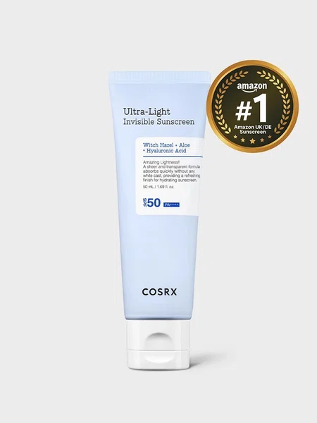 COSRX Ultra Light Invisible Sunscreen SPF 50 50ml - Available at AfnoBazar Nepal