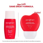 Dot & Key Strawberry Dew Tinted Sunscreen SPF 50 50ml - Available at AfnoBazar Nepal