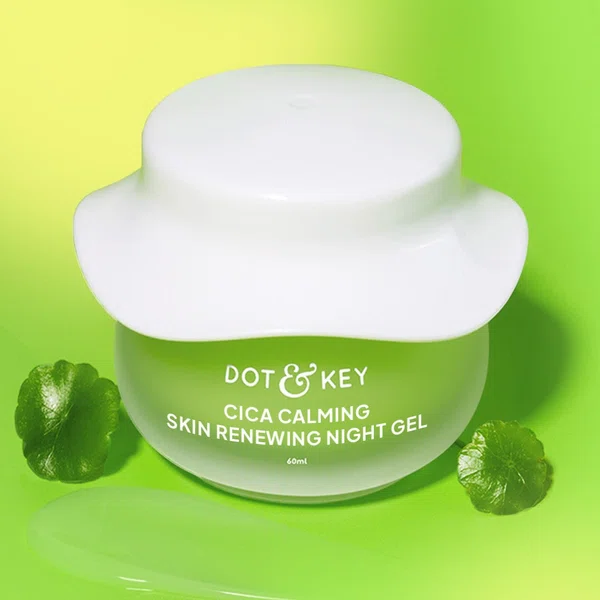 Dot & Key Cica Niacinamide Night Gel 60ml - Available at AfnoBazar Nepal