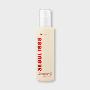 K-SECRET Seoul 1988 Essence Snail Mucin 97% + Rice 100ml - Available at AfnoBazar Nepal