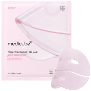 Medicube PDRN Pink Collagen Gel Mask Pack - Available at AfnoBazar Nepal