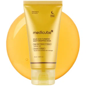 Medicube Kojic Acid Turmeric Night Wrapping Mask 75ml - Available at AfnoBazar Nepal