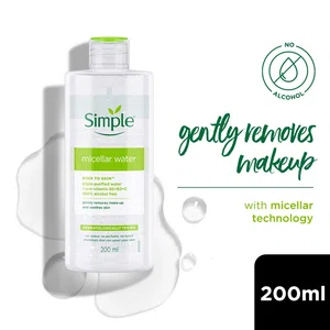 Simple Micellar Cleansing Water 200ml - Available at AfnoBazar Nepal