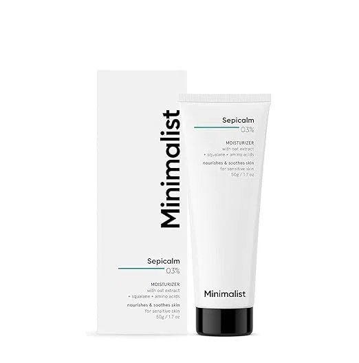 Minimalist Sepicalm 3% Moisturizer 50g - Available at AfnoBazar Nepal