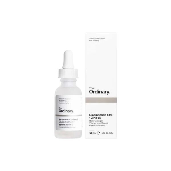The Ordinary Niacinamide 10% + Zinc 1% 30ml - Available at AfnoBazar Nepal
