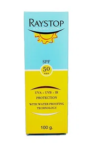 Raystop SPF 50 Sunscreen Lotion 100g - Available at AfnoBazar Nepal