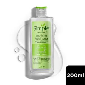Simple Soothing Facial Toner 200ml - Available at AfnoBazar Nepal