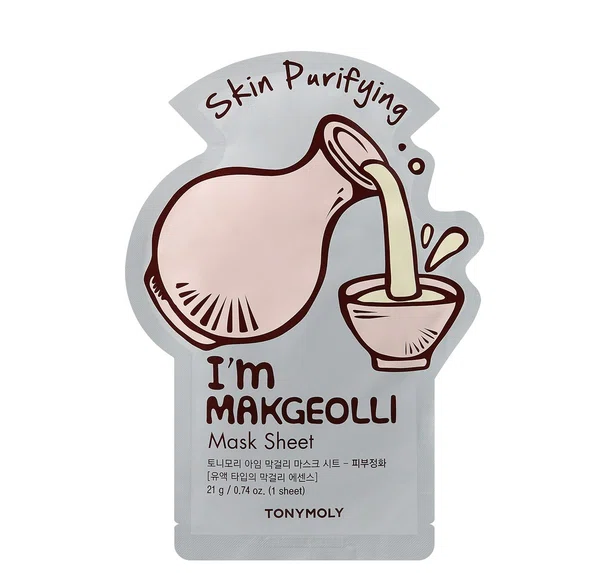 TONYMOLY I'm Real Sheet Mask - Makgeolli - Available at AfnoBazar Nepal