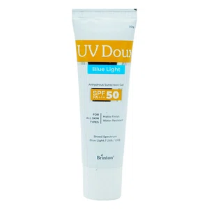 UV Doux Blue Light Sunscreen Gel 50g - Available at AfnoBazar Nepal