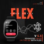 Ultima Watch Flex Smartwatch with 2.01" HD Display, Bluetooth Calling, SpO2 and 7 Days Battery image 6